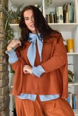 Basso Box Knit Rust